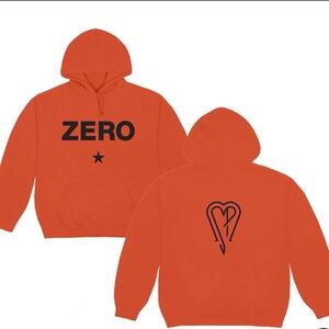 Zero Men's Bold Orange Hoodie
